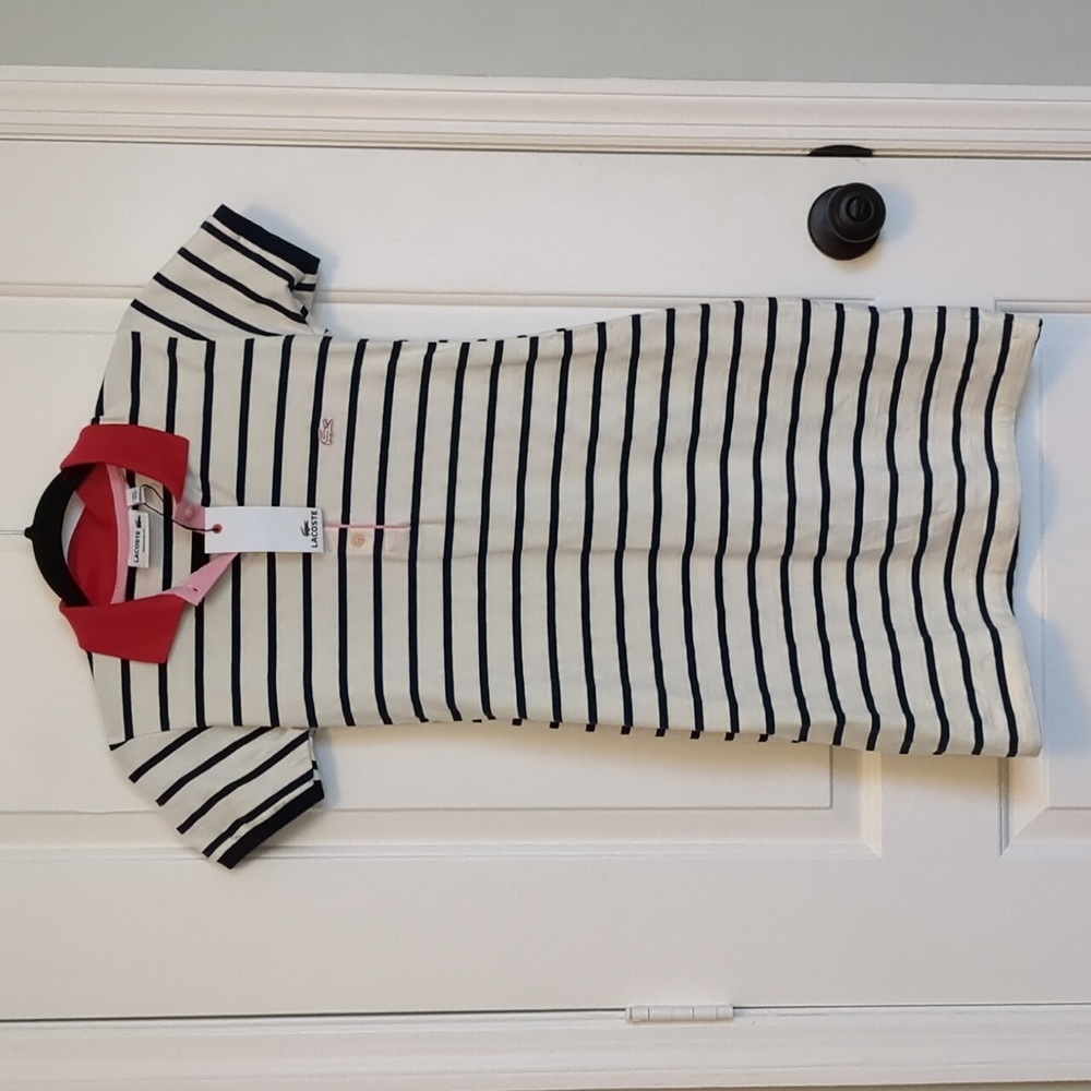 NWT Lacoste polo dress Medium